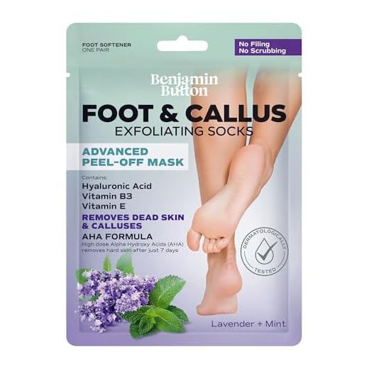 Benjamin Button Foot Peel Mask for Exfoliation