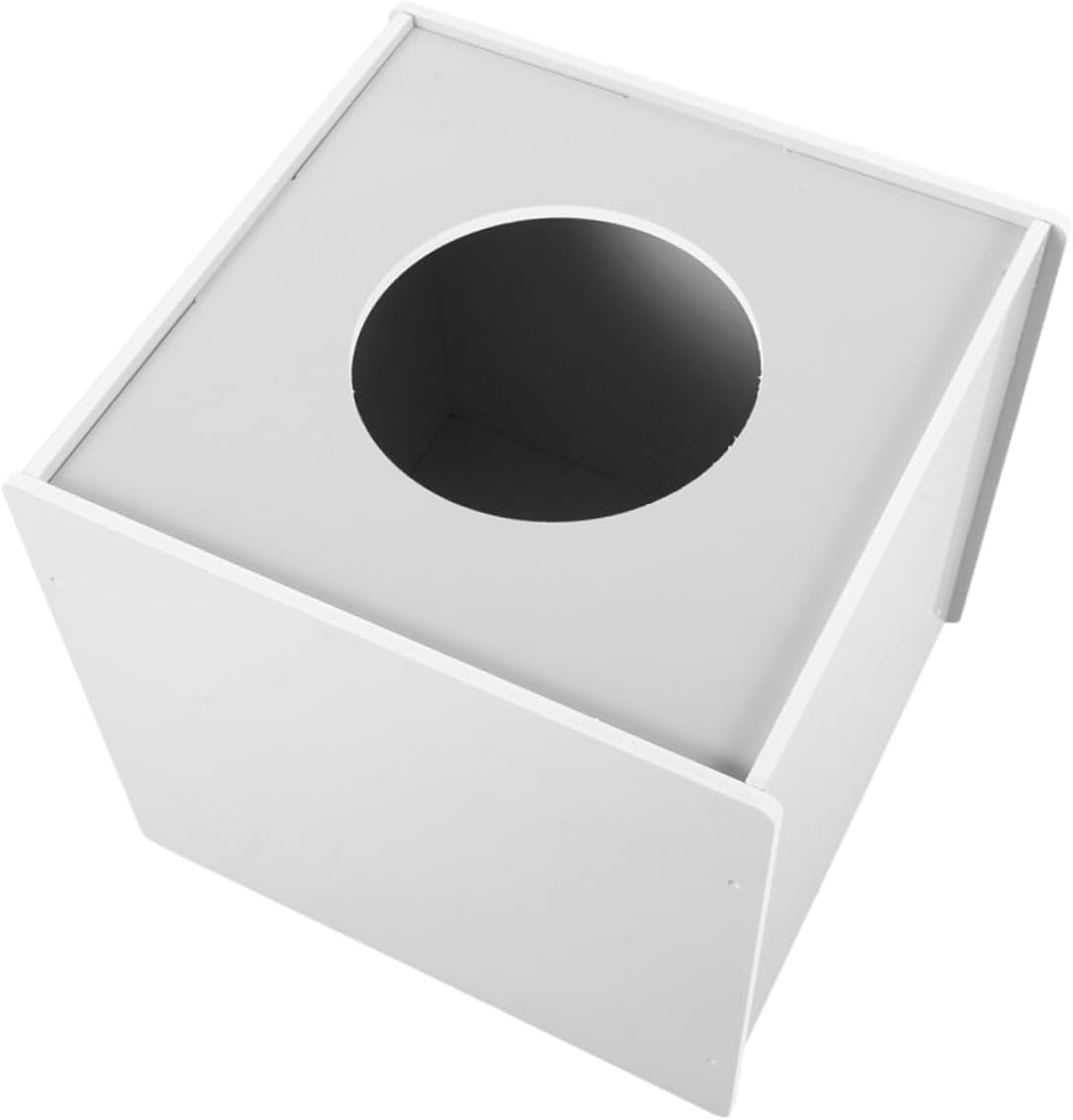 Raffle Box for Cards Voting Box Easy Access Storage for Raffle Tickets