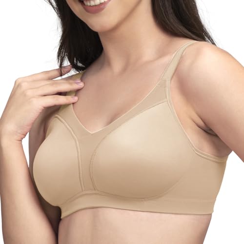 Image of KYANDO Women's Wire Free Non Padded Super Support Bra for Everyday /Regular Wear