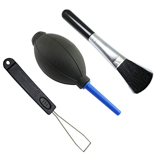 Partstock 1 Set Cleaning Tools Kit-Air Blower,Cleaning Brush,Keyboard Puller Remover with Handle,Dust Cleaner