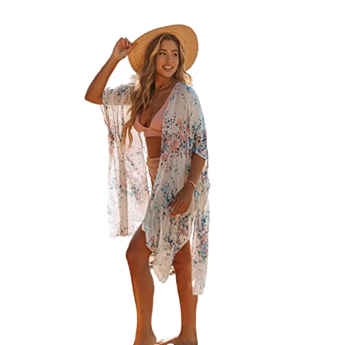 Vestido de playa midi para cubrir el bikini en tus vacaciones