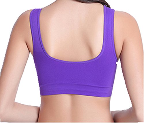 Image of Women's Comfort Workout Sports Bra Low-Impact Activity Sleep Bras