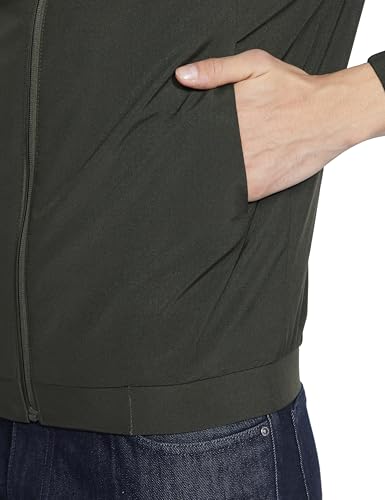 Image of Qube by Fort Collins Men's Windcheater, Lightweight, Windproof Polyester Standard Length Jacket for Year-Round Casual & Daily Use