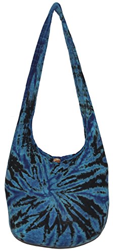 Image of TIE DYE Bohemian Hipster Hobo Boho Hippie Crossbody Bag Purse Twist 39 inch