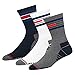 NAVYSPORT Advance Serie calzini sportivi da uomo con cuscino attivo extra resistenti multiuso, Confezione da 3, Taglia: 38-42, (Bianco, Antracite, Nero)