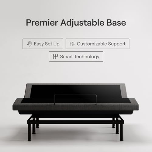 Image of Nectar Ultra King Adjustable Base & 15 inch Mattress - Head & Foot Incline - Medium Firm Memory Foam - Cooling Upgrade - 3 Massage Settings - 365-Night Mattress Trial