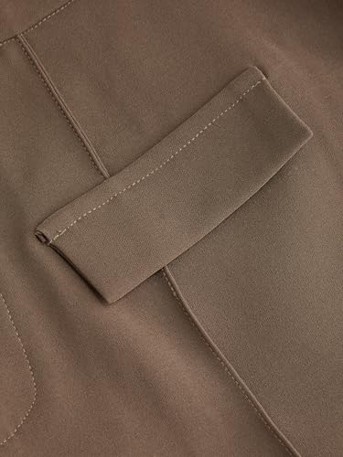 CIDER Womens Straight Leg Trousers High Waist Casual Stylish Pants3