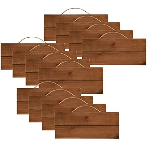 12” Wood Rectangle Plaque by Make Market Cover