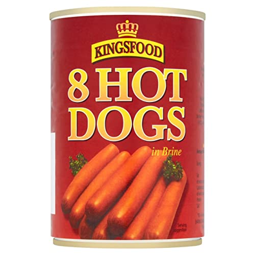 Kingsfood 8 Hot Dogs, 400g