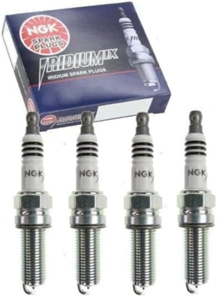 Pack of 4 NGK Iridium IX Spark Plug Replacement For Mazda 3 6 CX-3 CX-5 MX-5 2012-2020 2.0 2.5 L4