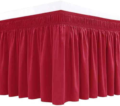 Amazon.com: Biscaynebay Wrap Around Bed Skirts for Twin & Twin XL Beds ...