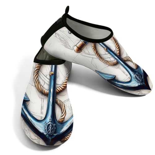 Water shoes y calcetines acuáticos ligeros para natación unisex en playa