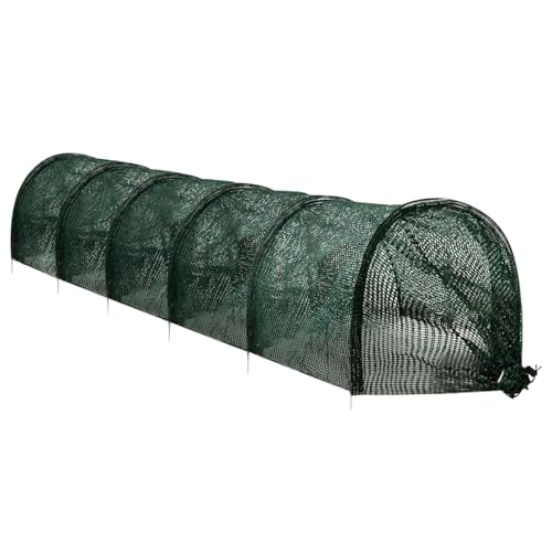 Tewzafiya Filet en maille pour parterres de fleurs surélevées | protection des légumes avec barrière anti-oiseaux | barrière protectrice pour les cultures en serre et tunnel, idéal pour les légumes