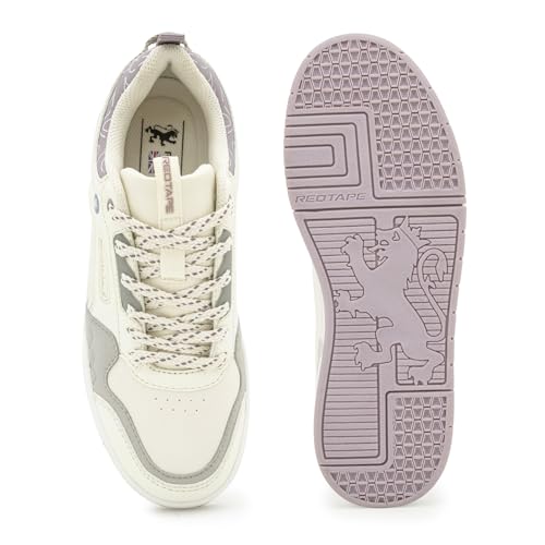 Image of Red Tape Lifestyle Sneaker Shoes for Women | Classic Rounded Toe & Pampering Cushioned Comfort