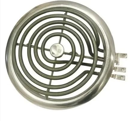 Hot Plate Heating Element G Type, Chrome Plated, 2000W, Spiral Coil, Electric Cooking Replacement Part-image-2