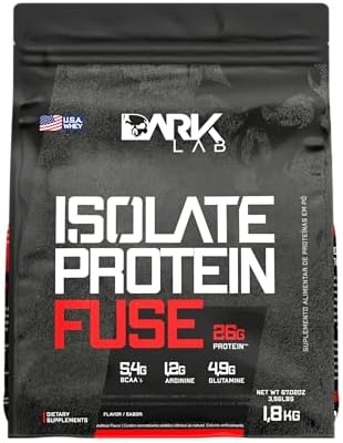 Isolate Protein Fuse Dark Lab, 1.8Kg, Chocolate Branco com Morang...