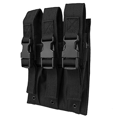 Hunting Equipment KRYDEX Open Top Triple Submachine Gun Mag Pouch