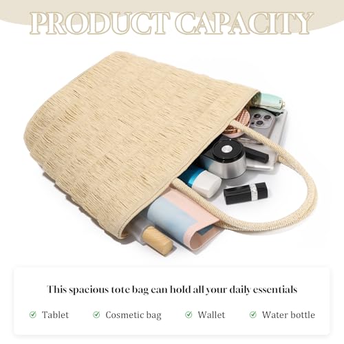 Bolso playero grande casual para mujer miniatura 6