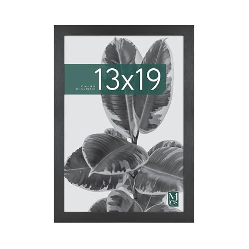MCS Studio Gallery 13x19 Picture Frame Black Woodgrain, Rectangle Photo Frame for Photos, Posters & Art Prints (1-Pack)