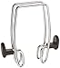 Alba 1 Hook Garment Clip with Cubicle, 7/8-Inch by 4-1/4-Inch by 4-5/8-Inch, Chrome