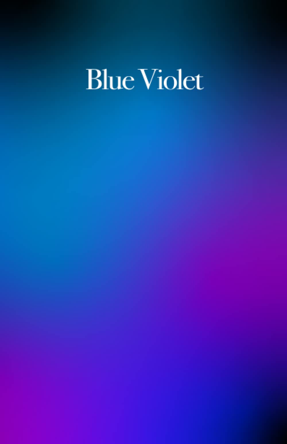 Blue Violet Aura Journal: A Journal for Reflection, Gratitude Practice and Jotting down ideas