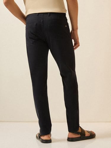 Image of THE BEAR HOUSE Men's Cotton Slim Fit Chinos