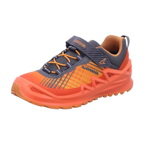 LOWA Halbschuh Merger GTX JUNIOR VCR LO Flame/Mango 28