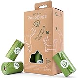 JEVIDO - Hundekotbeutel - 100% recycelt - 120/270 Beutel - grüne Kotbeutel für Hunde (270 Beutel) - dog poop bags - umweltschonende Kotbeutel für Hunde