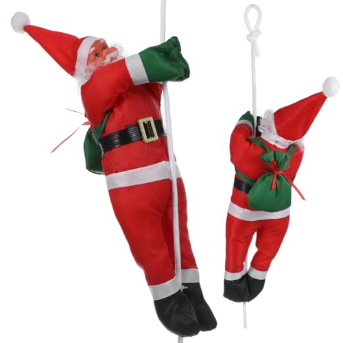 Beavorty Kletternder Weihnachtsmann 1 Weihnachtsmann-Puppe Die auf...