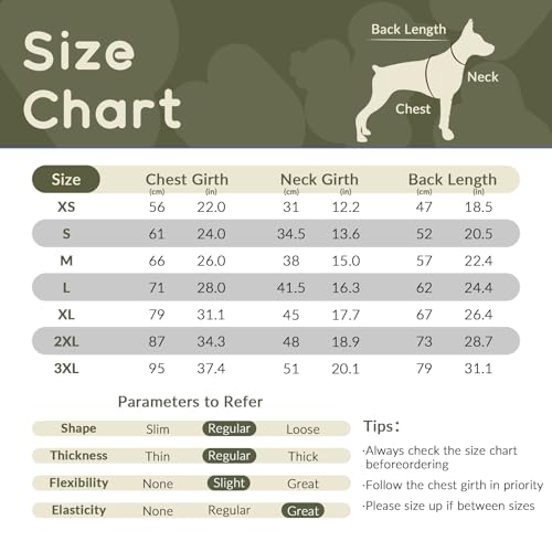 Windhund Pullover Galgo, Leichter Windhund Mantel Winter Windhund-Schlafanzug Hundejacke Dehnbarer Fleece Pullover mit Ärmel(Armeegrün, XL)