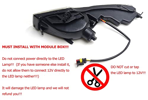 Kit de luces LED diurnas y antiniebla para Nissan Altima 2013-2015 miniatura 6