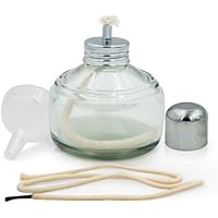 Behler - Mechero de Alcohol en Vidrio con Sistema Seguridad Anti