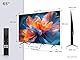 TCL 65T8C 65 Zoll QLED Fernseher Gaming Smart Google TV – 144Hz, 4K UHD, HDR10+, Dolby Vision & Atmos, AMD FreeSync (VRR), HDMI 2.1, Onkyo 2.1 Sound, Google Assistant, Chromecast, AirPlay 2