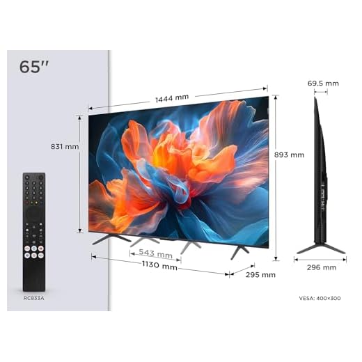 TCL 65T8C 65 Zoll QLED 4K HDR Fernseher