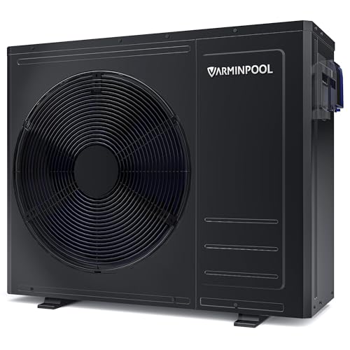 35,500 BTU Pool Heat Pump for 10,000–13,000 Gallon Pools, Energy Efficient Electric Pool Heater with Heating & Cooling, Ultra Quiet 48dB WiFi Smart Contro, Titanium Heat Exchanger, 240V