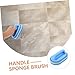 Ipetboom Multi-use Handheld Sponge Brush Cleaning Sponge for Bathtub Tile Ceramic Cleaning Brush Kitchen Set