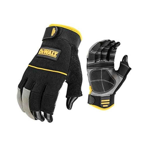 DeWalt Finger Framer Power Tool Glove - Grey/Black Large (Size 9 1/2-10)
