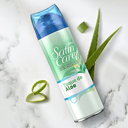 Gillette Satin Care Shaving Gel Sensitive, 7 Oz #TOP2