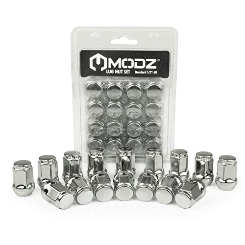 Écrous de chariot de golf de haute qualité MODZ au fini chrome miroir