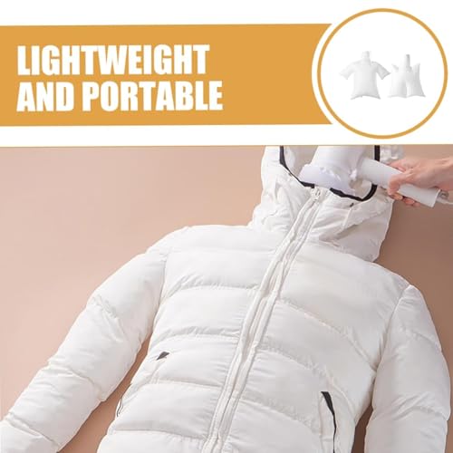 Image of 2PCS Portable Cloth Dryer Bag, Auxiliary Drying Bag Fast Portable Clothes Dryer Reusable Space Folding for Home Travel dorms Offices (T-Shirts, Pants)