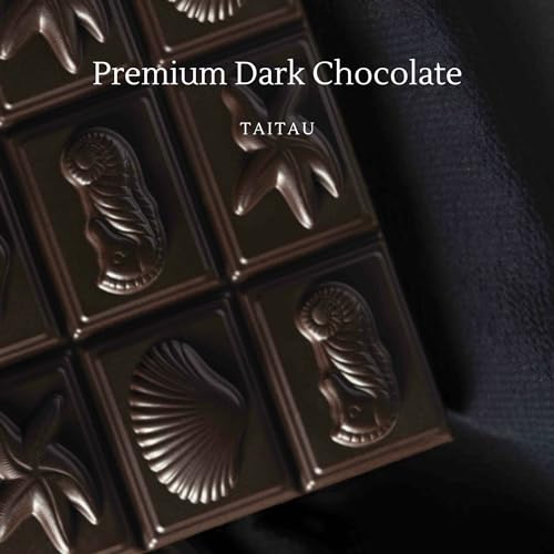 TaiTau Exclusive 99% Cocoa Dark Chocolate Bar, Premium Cocoa Beans (90g bar)