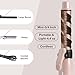 ECOJIA Cordless Small Curling Iron 3/4 Inch Barrel,Mini Hair Curler for Short Hair,Ceramic Curling Wand for Tight Curls Portable for International Travel 3000mAh USB Rechargeable Battery Operated