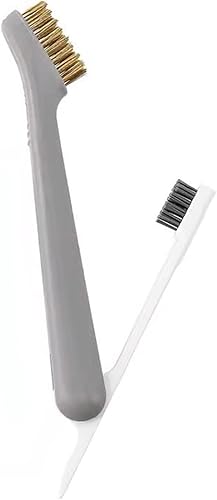 Miniatura 6 de Shakven Cepillos de alambre para limpiar el óxido  Juego de cepillos de limpieza profunda 3 en 1, cepillo pequeño para limpieza de baño, cepillo de