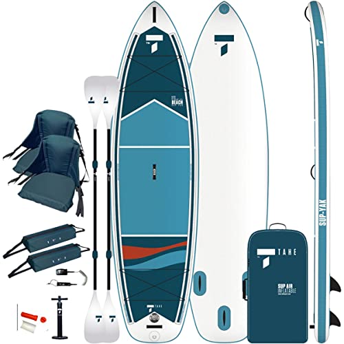 TAHE Beach SUP-Yak 2-in-1 Hybrid Inflatable Kayak + Paddle Board ...