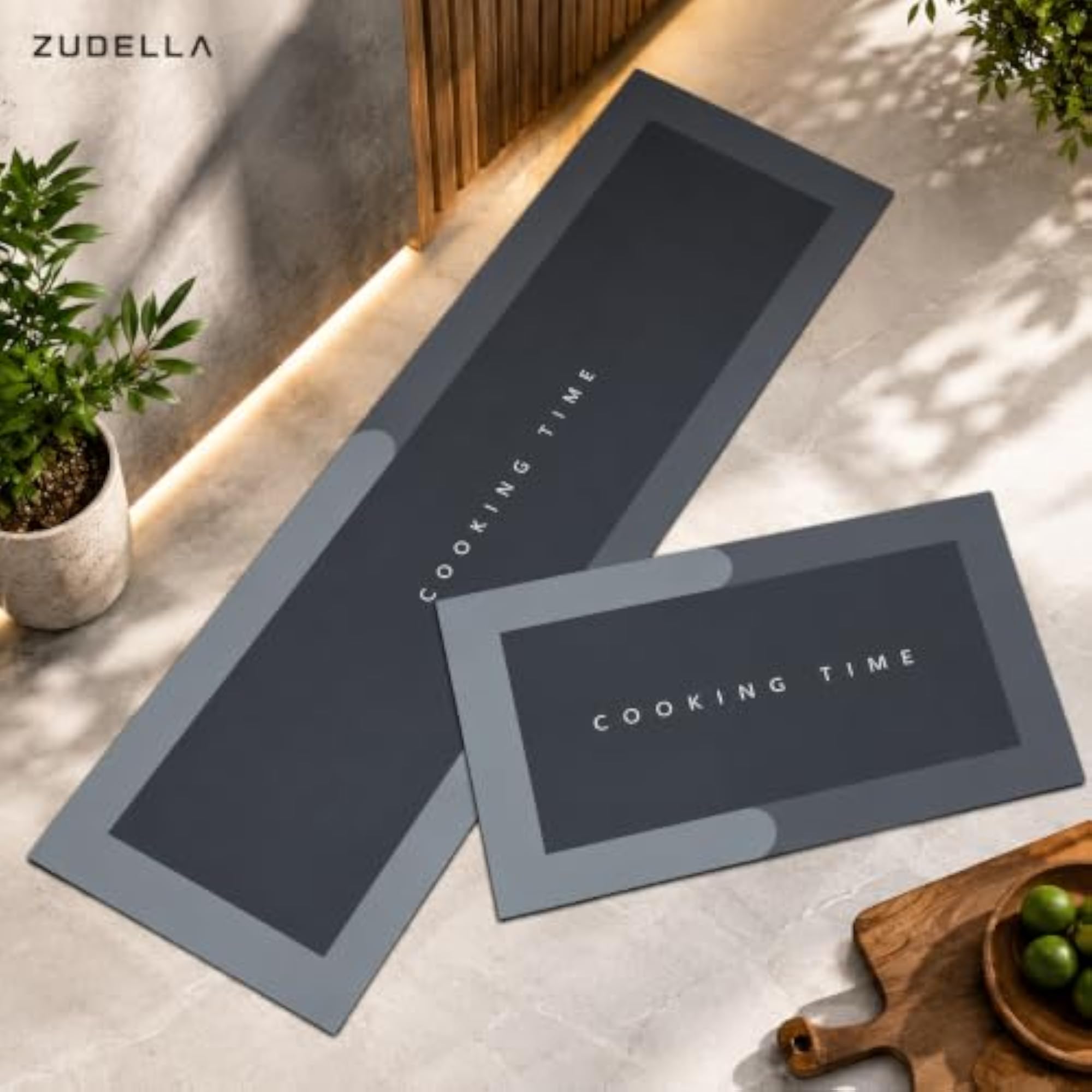 Rubber Kitchen Mats, Anti-Fatigue Floor Mat Set