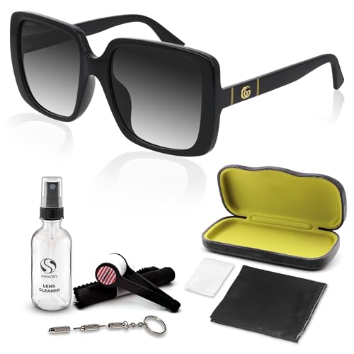 Gucci GG0632SA Designer Sunglasses with Premium eSHADES Kit - Epitome of Luxury and Style