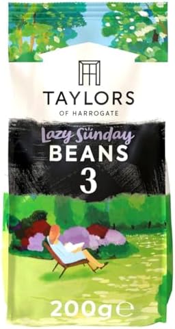 Taylors of Harrogate Lazy Sunday Coffee Beans 200 g (1-Pack)