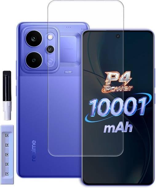 Tempered Glass for Realme P4 Pro 5G Screen Protector Guard (Black) Full Screen Coverage with Easy Installation Kit Realme P4 Pro 5G Guard