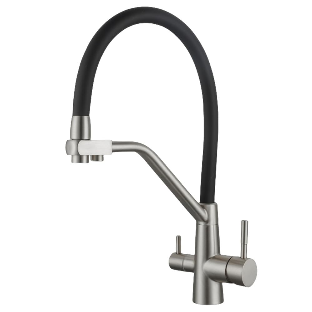 Robinet de cuisine filtrant 360 pour simplifier la préparation des repas en famille