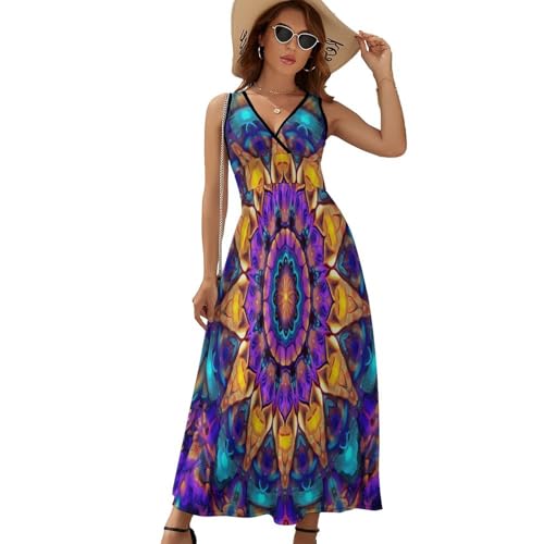 Robe de plage à imprimé hippie pour vos journées ensoleillées et soirées d'été